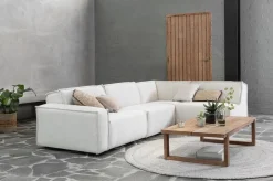 Elementenbanken-MUST Living Rally Hoek Elementenbank Beige