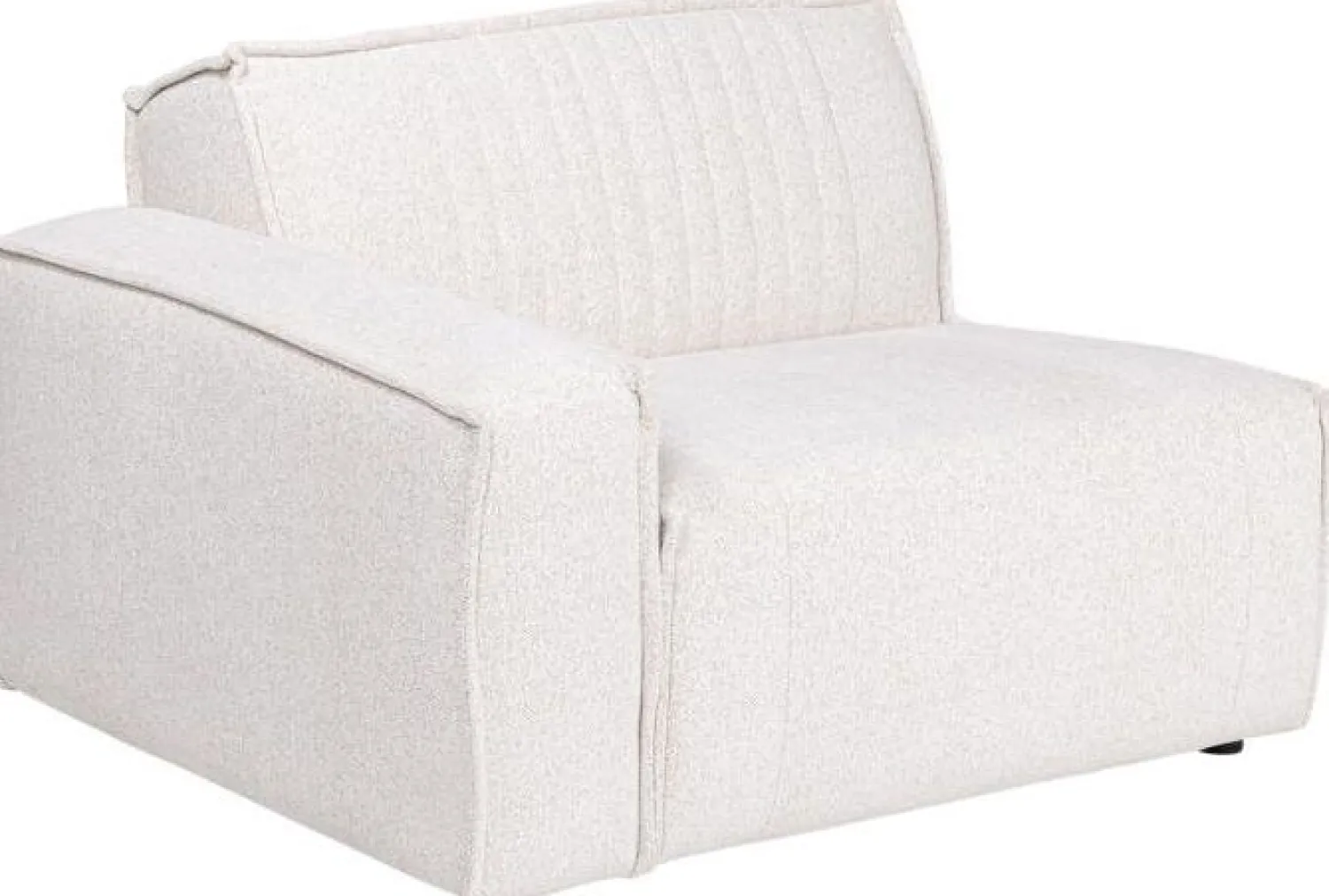 Elementenbanken-MUST Living Rally 1-zits met arm links Elementenbank Beige