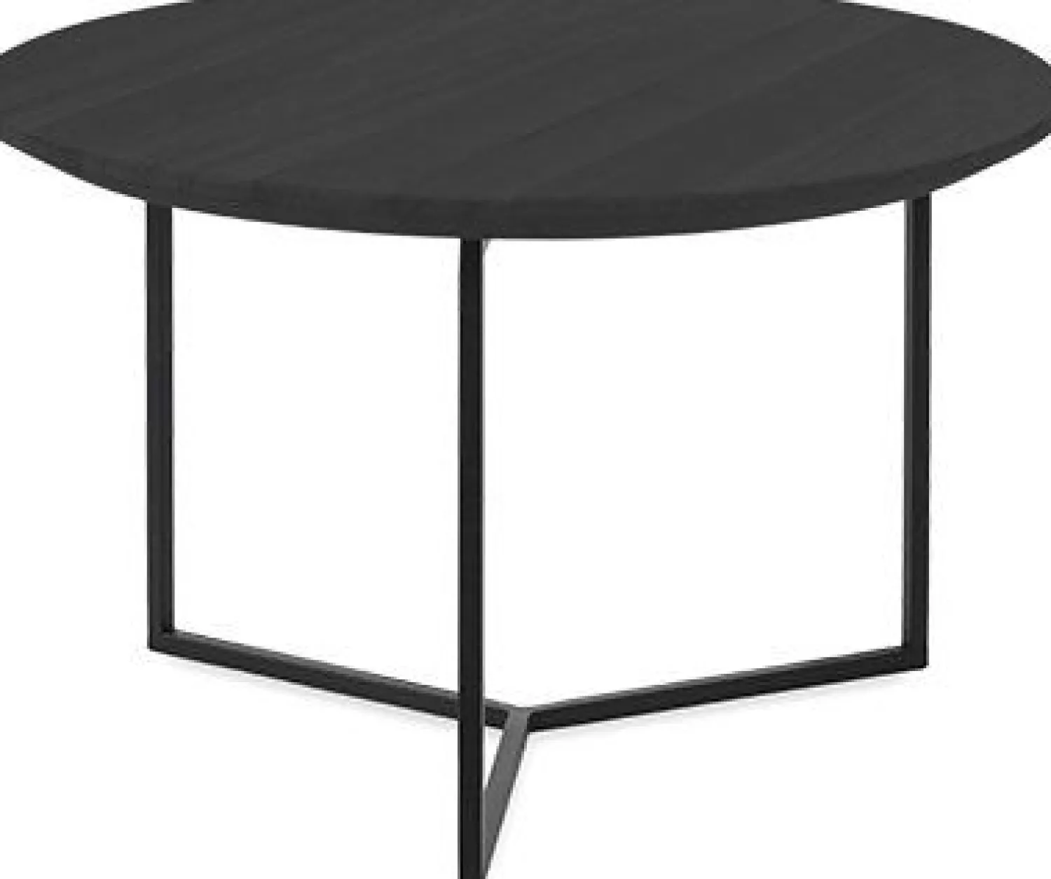 Ronde Salontafels-Eijerkamp Collectie Rami Salontafel Zwart