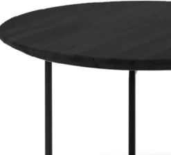 Ronde Salontafels-Eijerkamp Collectie Rami Salontafel Zwart