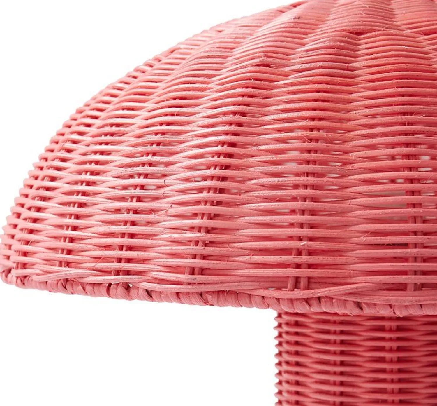 Tafellampen|Tafellampen-HKLIVING Rattan Tafellamp Roze