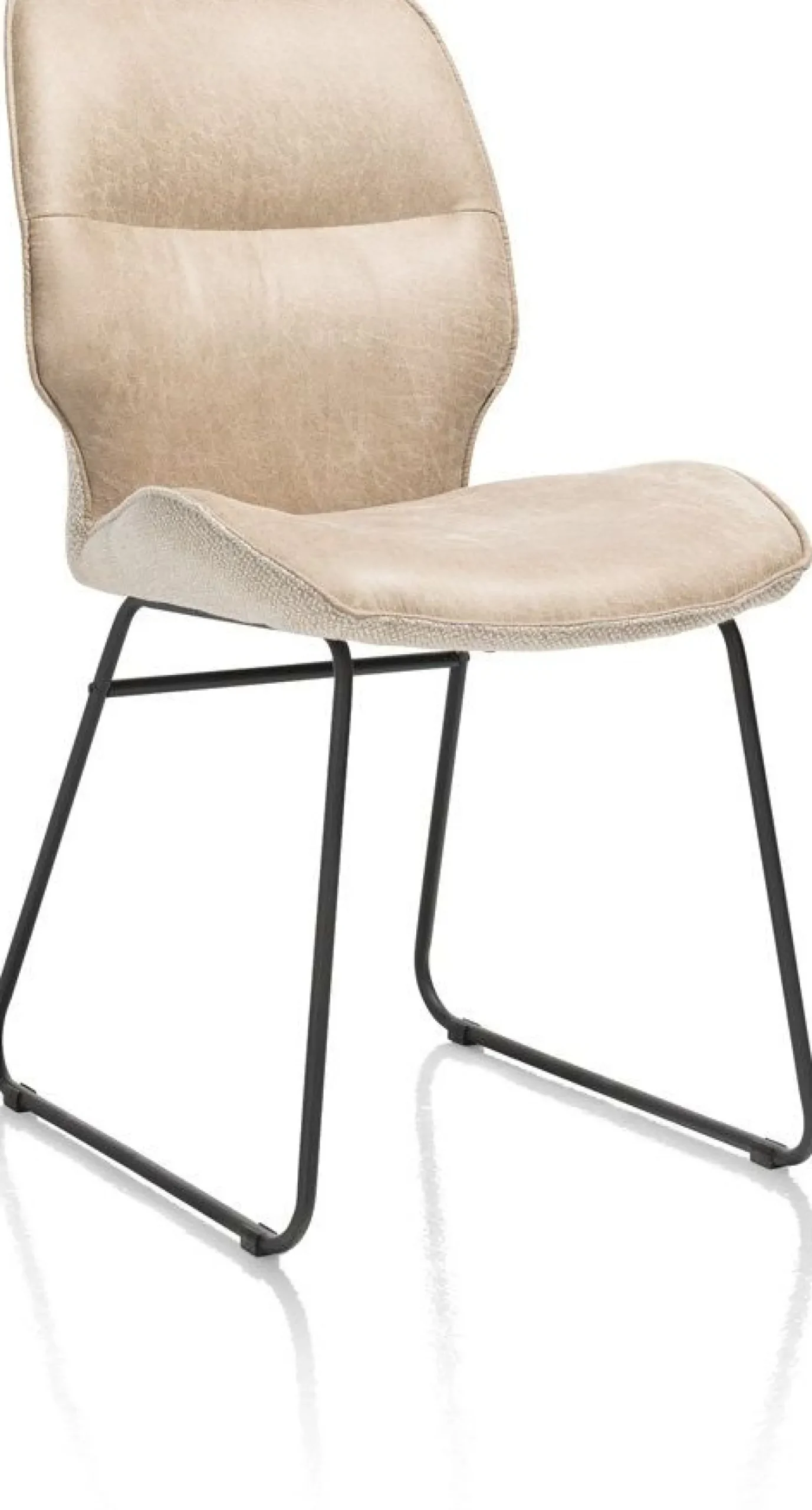 Eetkamerstoelen Zonder Armleuning-Henders en Hazel Ravi Eetkamerstoel Beige