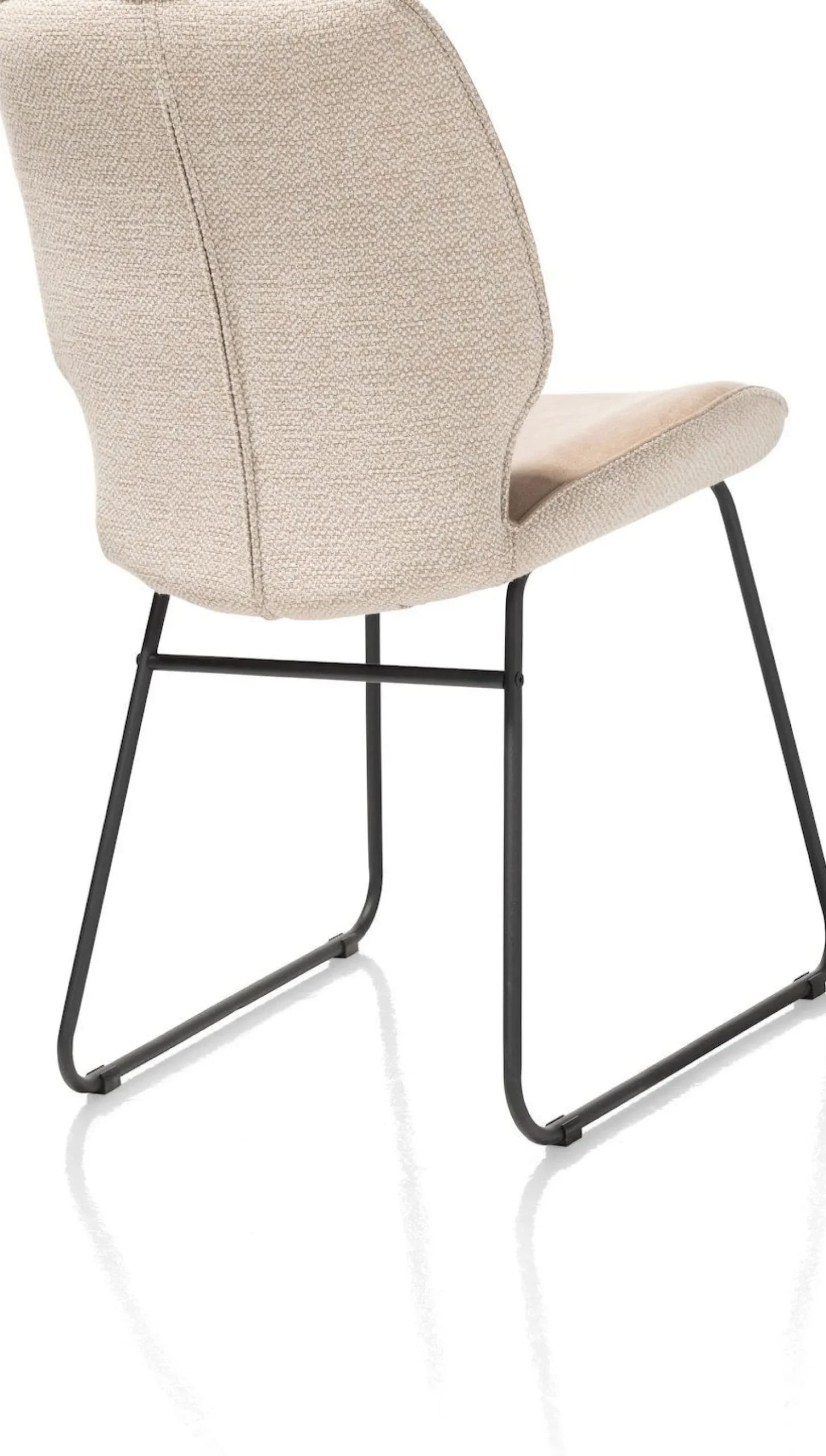 Eetkamerstoelen Zonder Armleuning-Henders en Hazel Ravi Eetkamerstoel Beige
