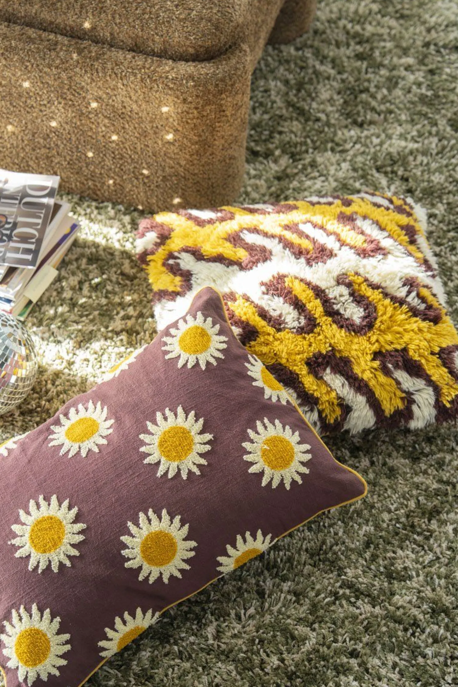 Poefjes & Krukjes|Sierkussens & Plaids-By Boo Ray Kussen Multi
