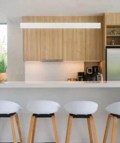 Moderne Hanglampen|Moderne Hanglampen-Lucide Raya Hanglamp Wit
