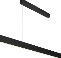 Moderne Hanglampen|Moderne Hanglampen-Lucide Raya Hanglamp Zwart