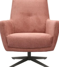 Draaifauteuils-Trendhopper Recco Laag Draaifauteuil Roze
