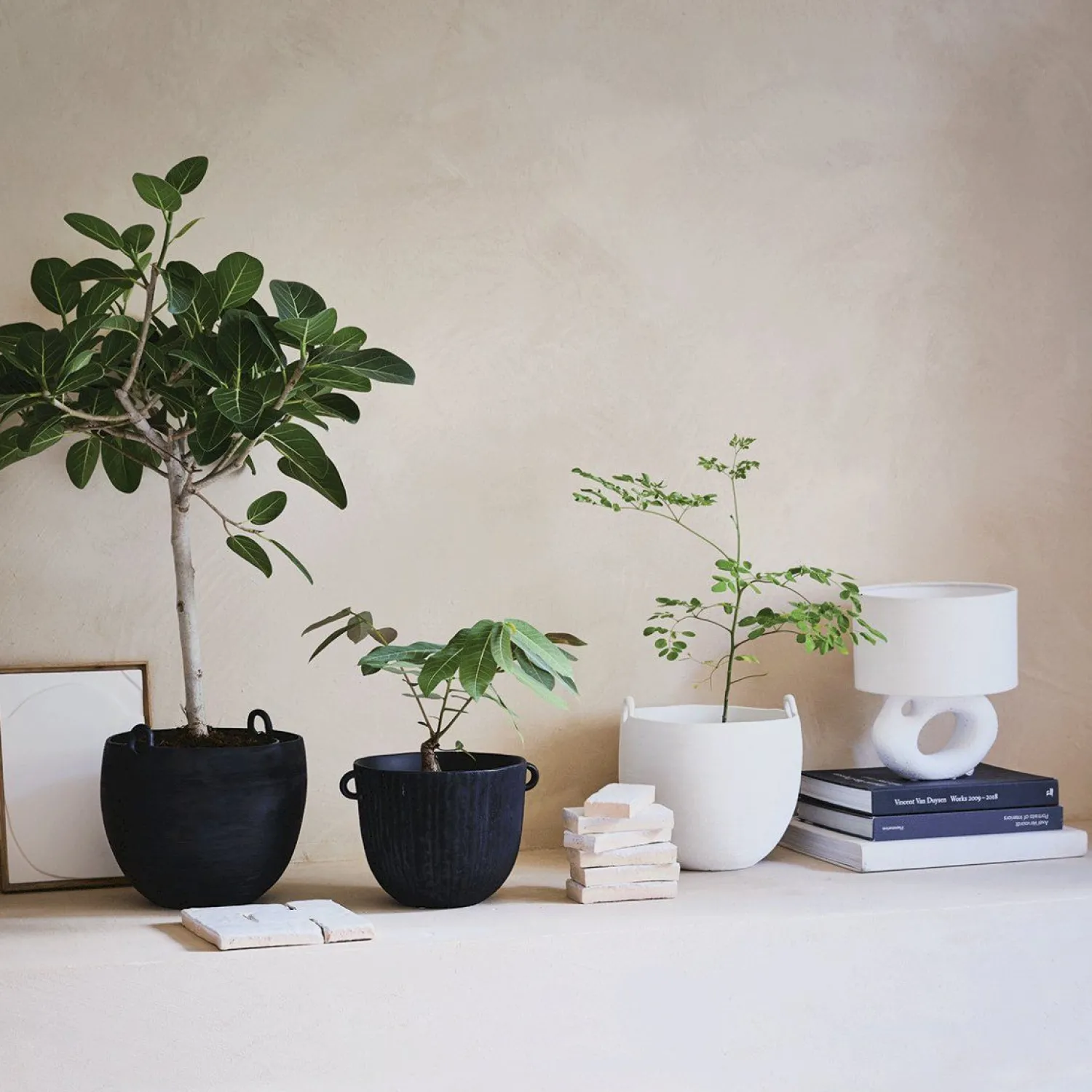 Tafellampen|Tafellampen-Urban Nature Culture Rediscover Tafellamp White, Spray Green
