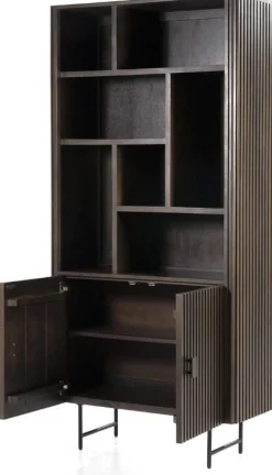 Boekenkasten-Eleonora Remi Boekenkast Bruin