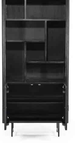 Boekenkasten-Eleonora Remi Boekenkast Zwart