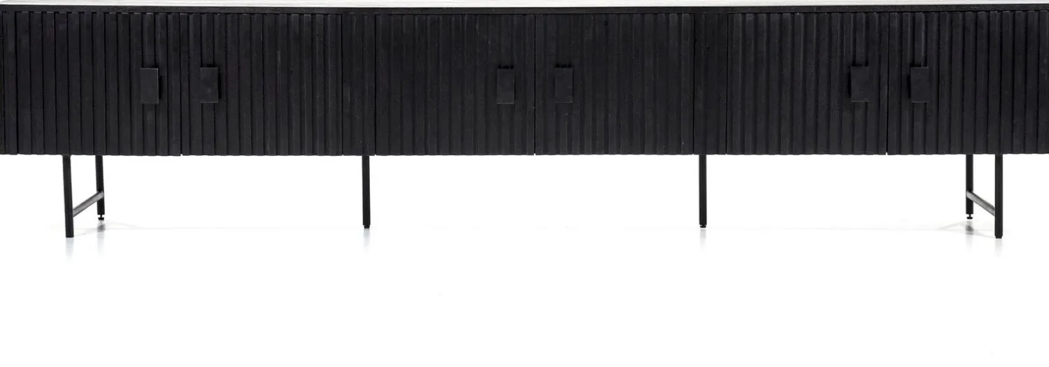 Tv-Meubels-Eleonora Remi TV-meubel Zwart
