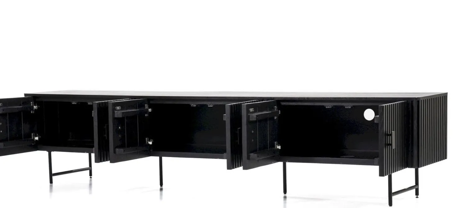 Tv-Meubels-Eleonora Remi TV-meubel Zwart