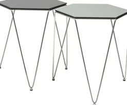 Houten Bijzettafels-Harvink Rep & Roer Bijzettafel Zwart