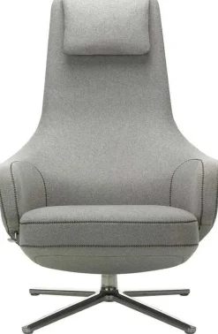 Design Fauteuils|Draaifauteuils-Vitra Repos Fauteuil Light Grey