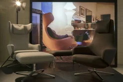 Design Fauteuils|Draaifauteuils-Vitra Repos Fauteuil Light Grey