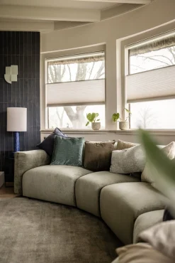 Tafellampen|Tafellampen-HKLIVING Retro Lampenvoet Blauw