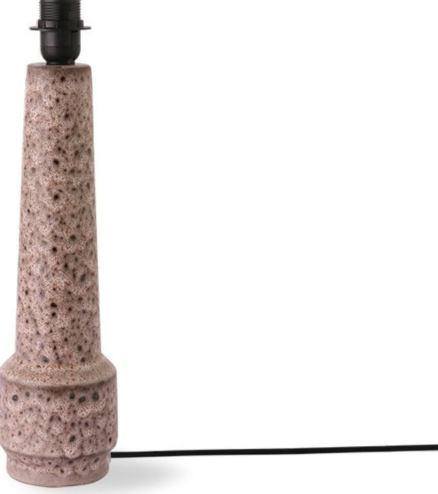 Tafellampen|Tafellampen-HKLIVING Retro Lampenvoet Brown, White