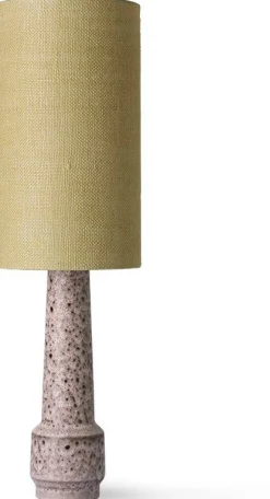 Tafellampen|Tafellampen-HKLIVING Retro Lampenvoet Brown, White