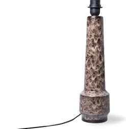Tafellampen|Tafellampen-HKLIVING Retro Lampenvoet Brown, White