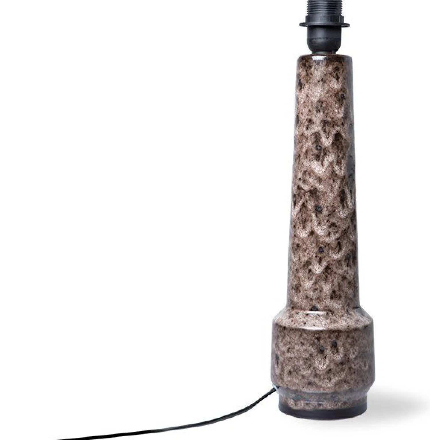 Tafellampen|Tafellampen-HKLIVING Retro Lampenvoet Brown, White