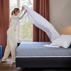 Pocketvering Matrassen-Auping Revive Wasbaar Matras Grijs