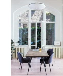 Houten Eettafels|Rechthoekige Eettafels-WOOOD Rhombic Eettafel Naturel