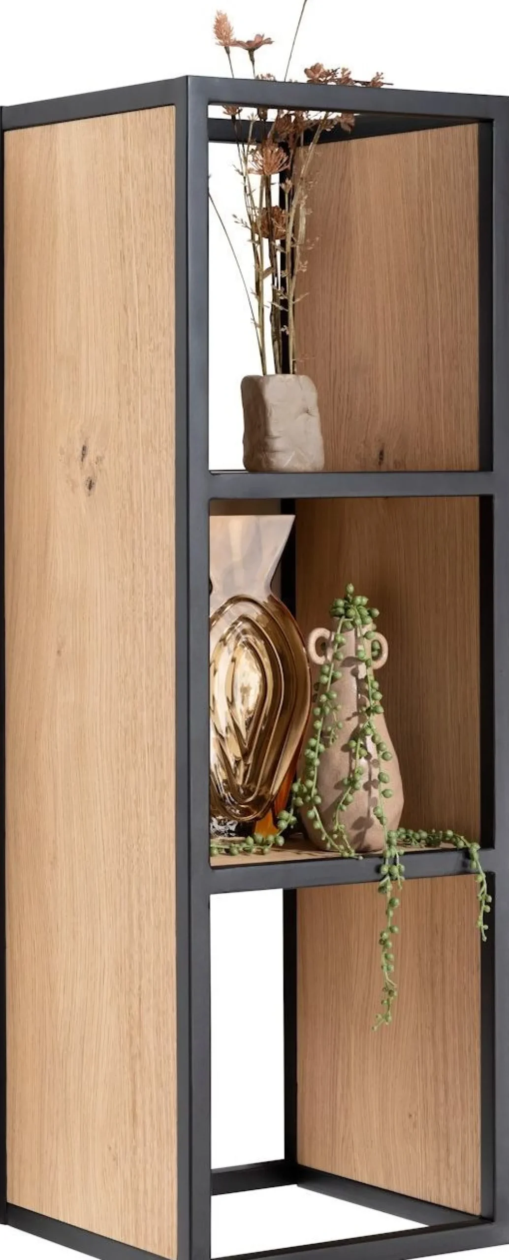 Vakkenkasten|Vakkenkasten-Henders en Hazel Ridge 3-niche Kast Natural