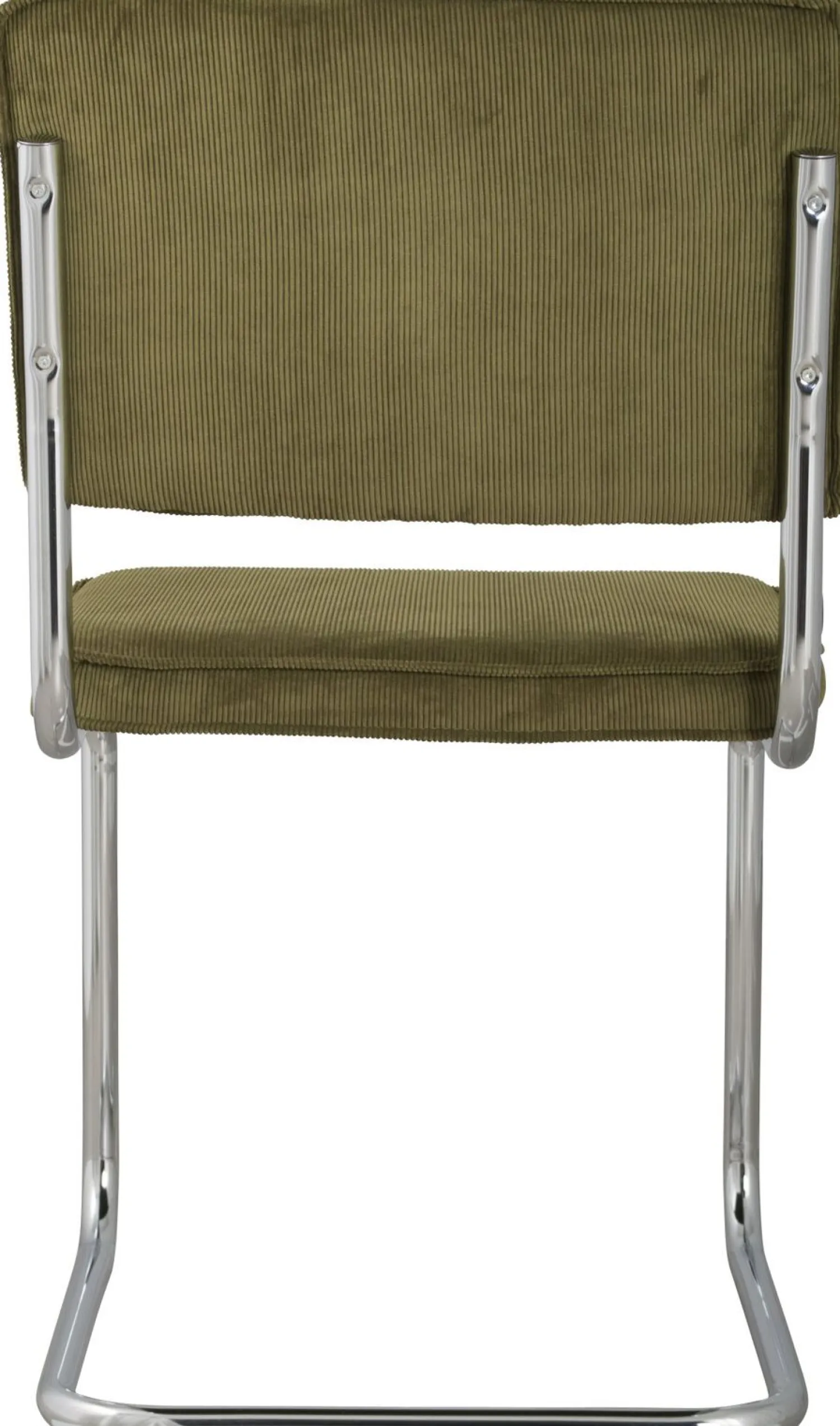 Eetkamerstoelen Zonder Armleuning-Zuiver Ridge Rib (set van 2) Eetkamerstoel Green