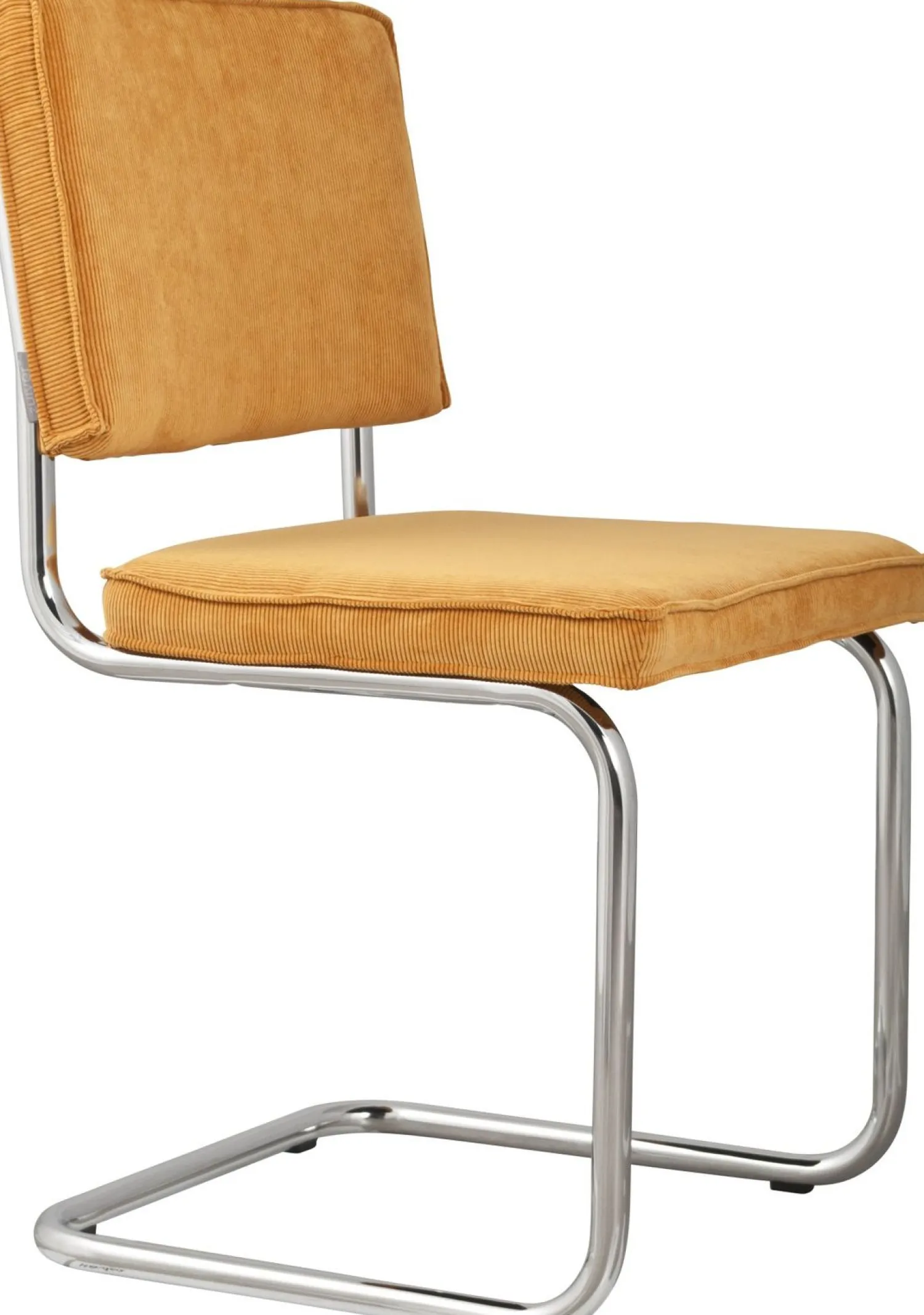 Eetkamerstoelen Zonder Armleuning-Zuiver Ridge Rib (set van 2) Eetkamerstoel Yellow