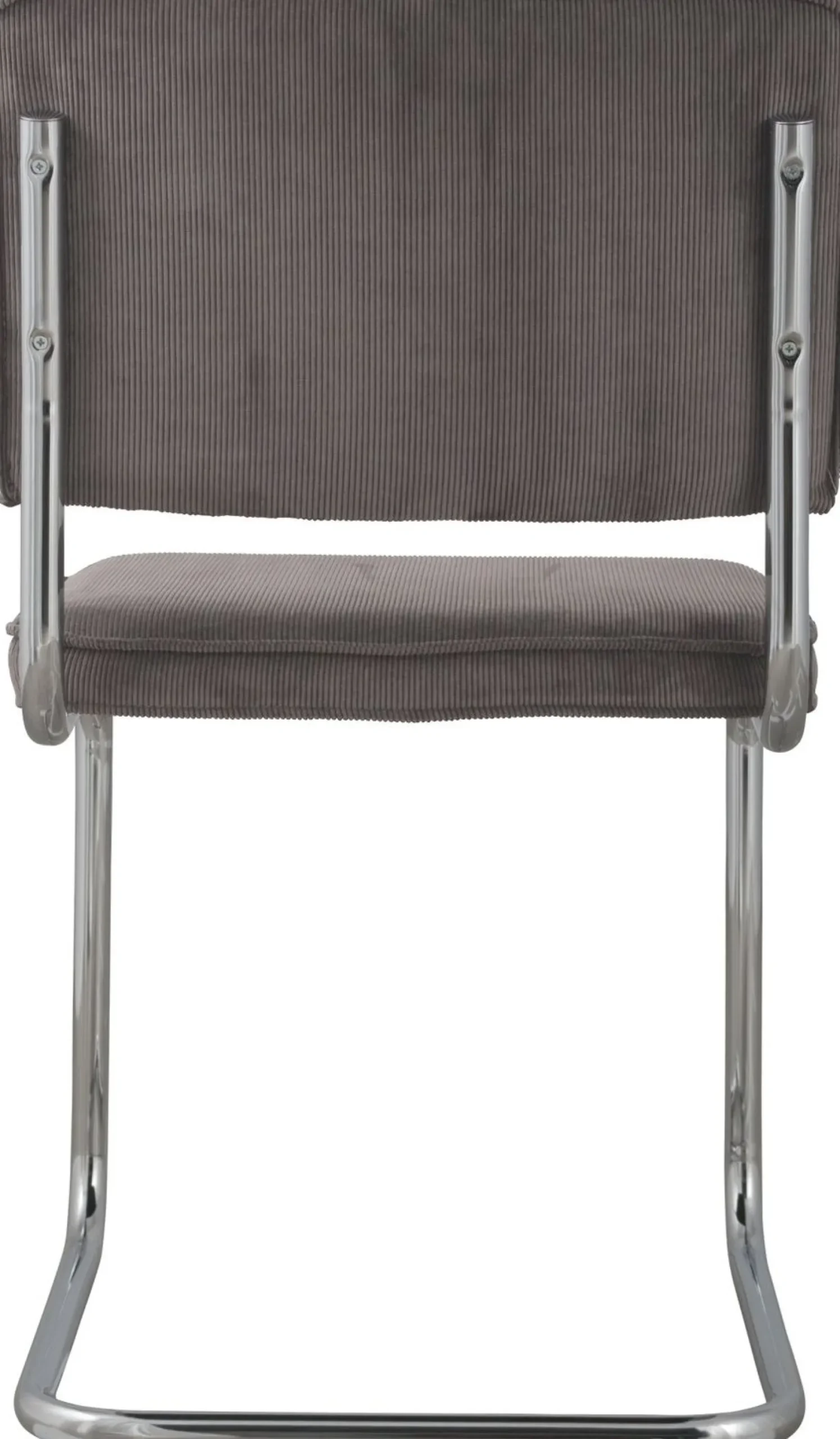 Eetkamerstoelen Zonder Armleuning-Zuiver Ridge Rib (set van 2) Eetkamerstoel Grey