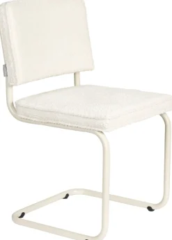 Eetkamerstoelen Zonder Armleuning-Zuiver Ridge Soft (set van 2) Eetkamerstoel Gebroken Wit