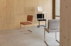 Eetkamerstoelen Zonder Armleuning-Zuiver Ridge Soft (set van 2) Eetkamerstoel Gebroken Wit