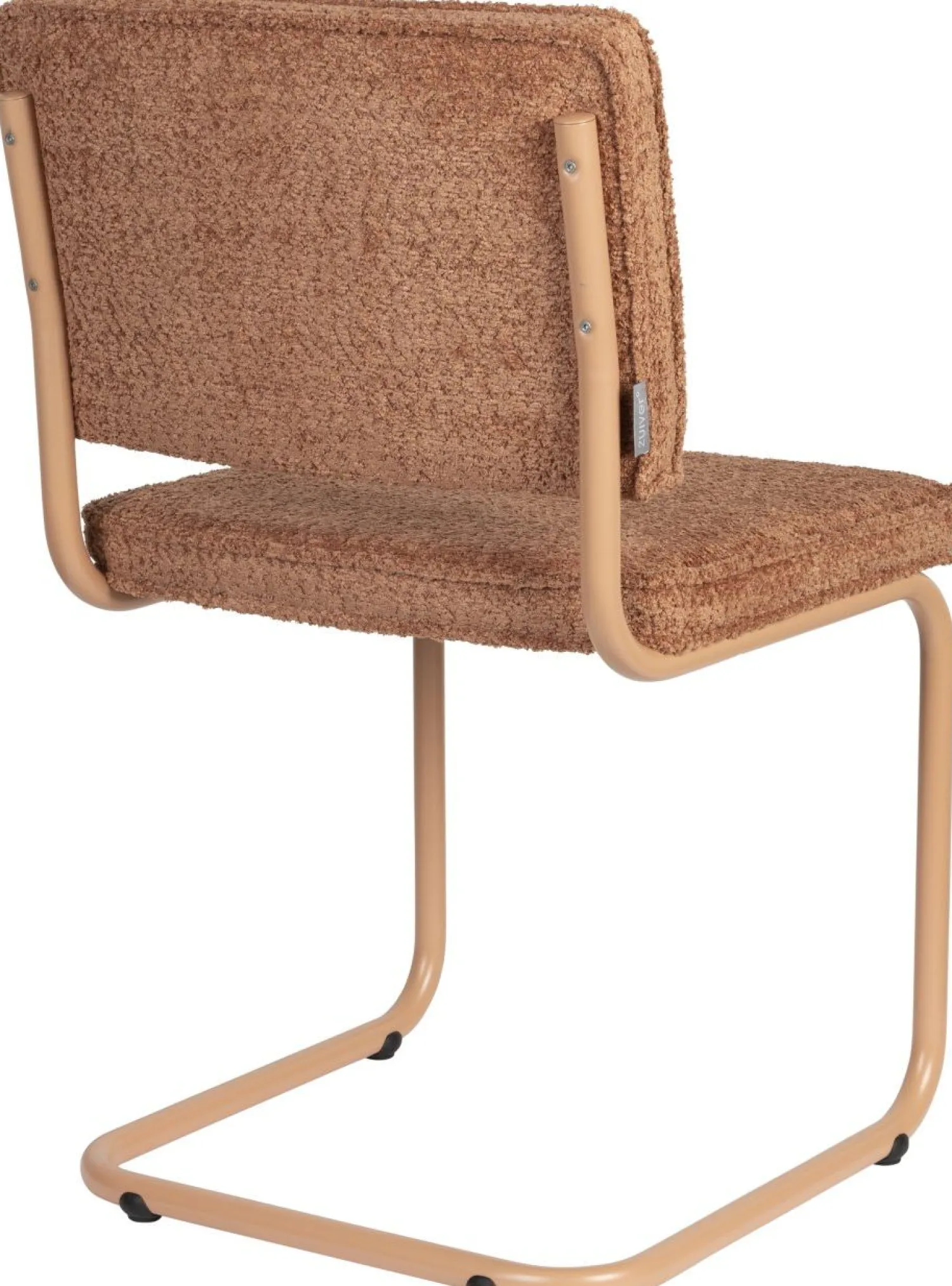 Eetkamerstoelen Zonder Armleuning-Zuiver Ridge Soft (set van 2) Eetkamerstoel Terracotta