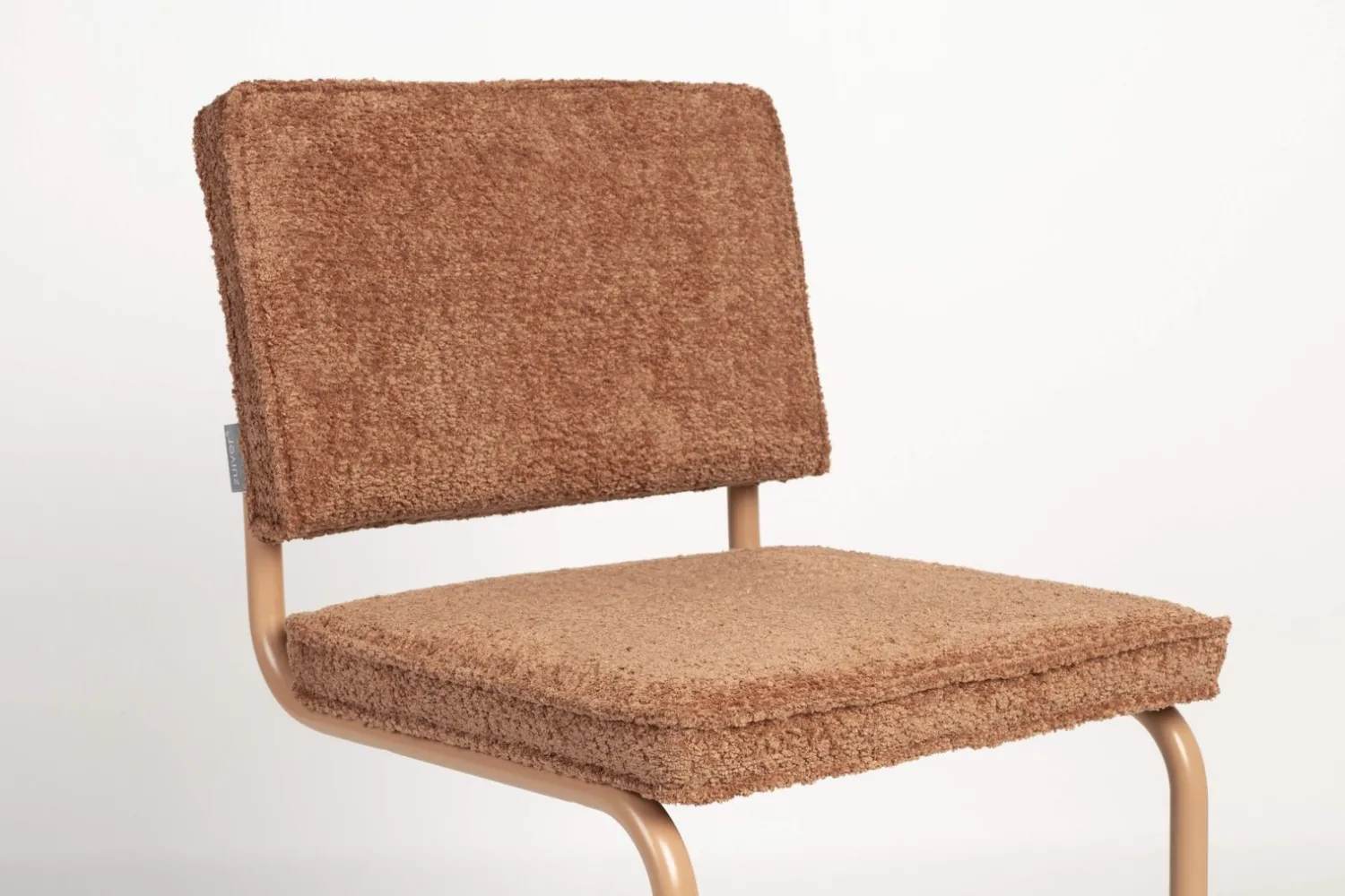 Eetkamerstoelen Zonder Armleuning-Zuiver Ridge Soft (set van 2) Eetkamerstoel Terracotta