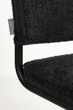 Eetkamerstoelen Zonder Armleuning-Zuiver Ridge Soft (set van 2) Eetkamerstoel Zwart