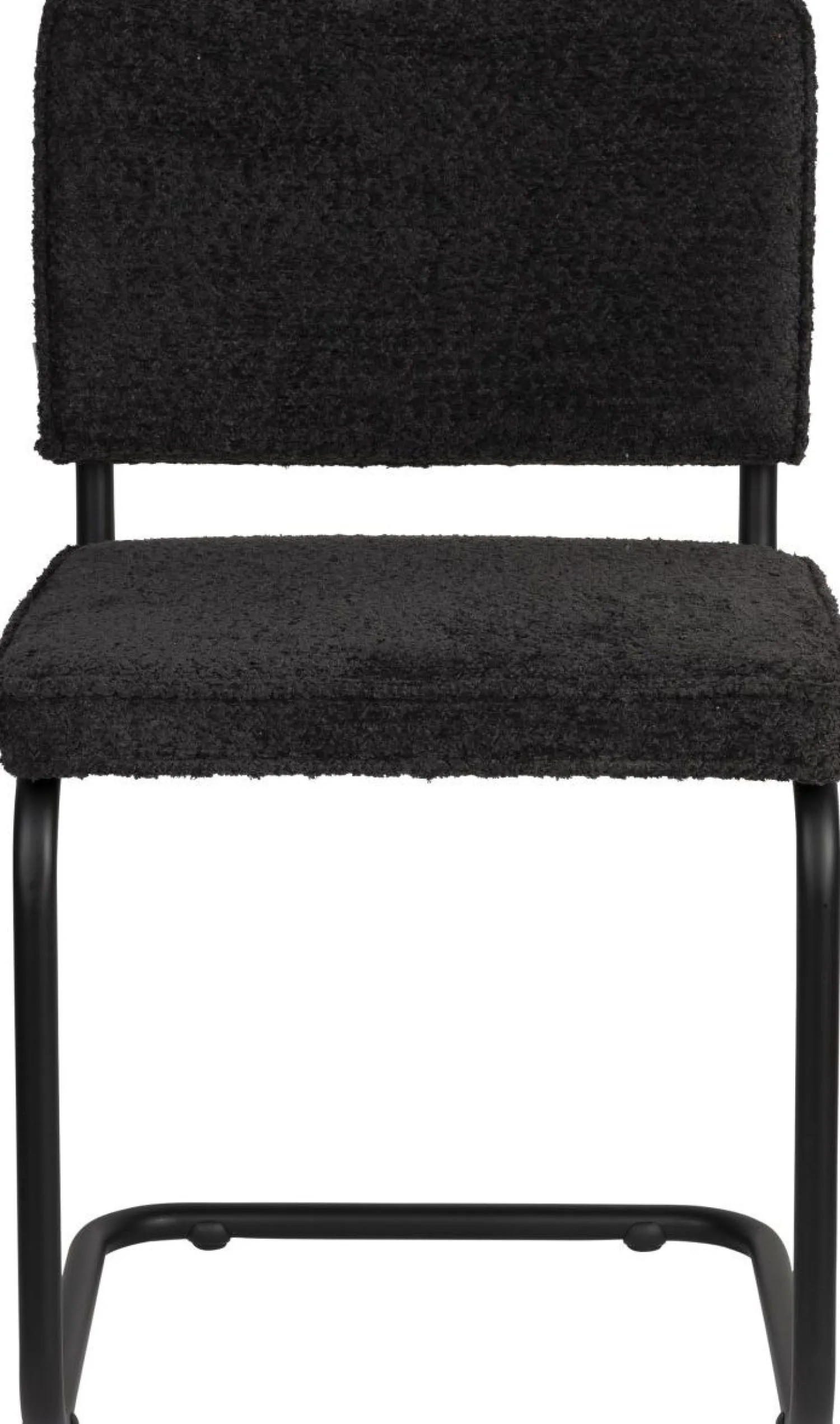 Eetkamerstoelen Zonder Armleuning-Zuiver Ridge Soft (set van 2) Eetkamerstoel Zwart
