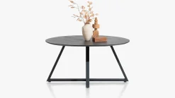 Houten Eettafels|Ovale Eettafels-Henders en Hazel Ridgefield Elips Eettafel Castle Antraciet