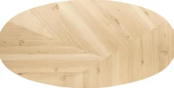 Houten Eettafels|Ovale Eettafels-Henders en Hazel Ridgefield Elips Eettafel Natural