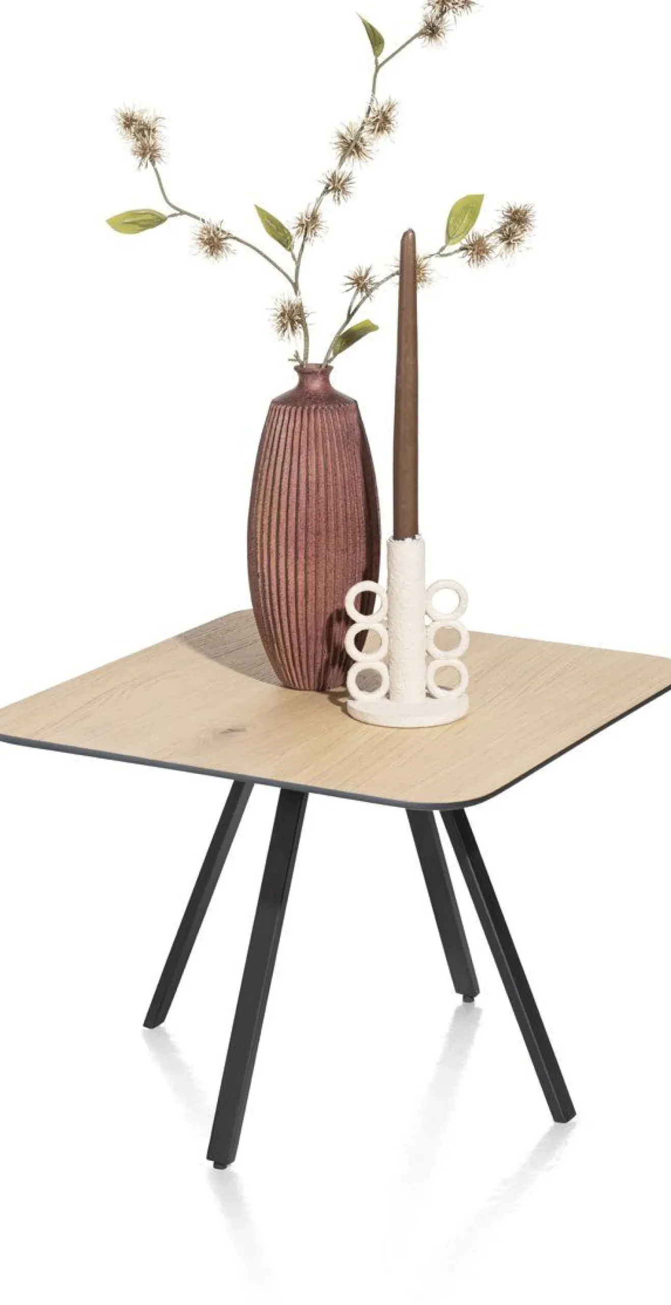 Houten Salontafels|Vierkante Salontafels-Henders en Hazel Ridgefield Salontafel Natural