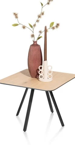 Houten Salontafels|Vierkante Salontafels-Henders en Hazel Ridgefield Salontafel Natural
