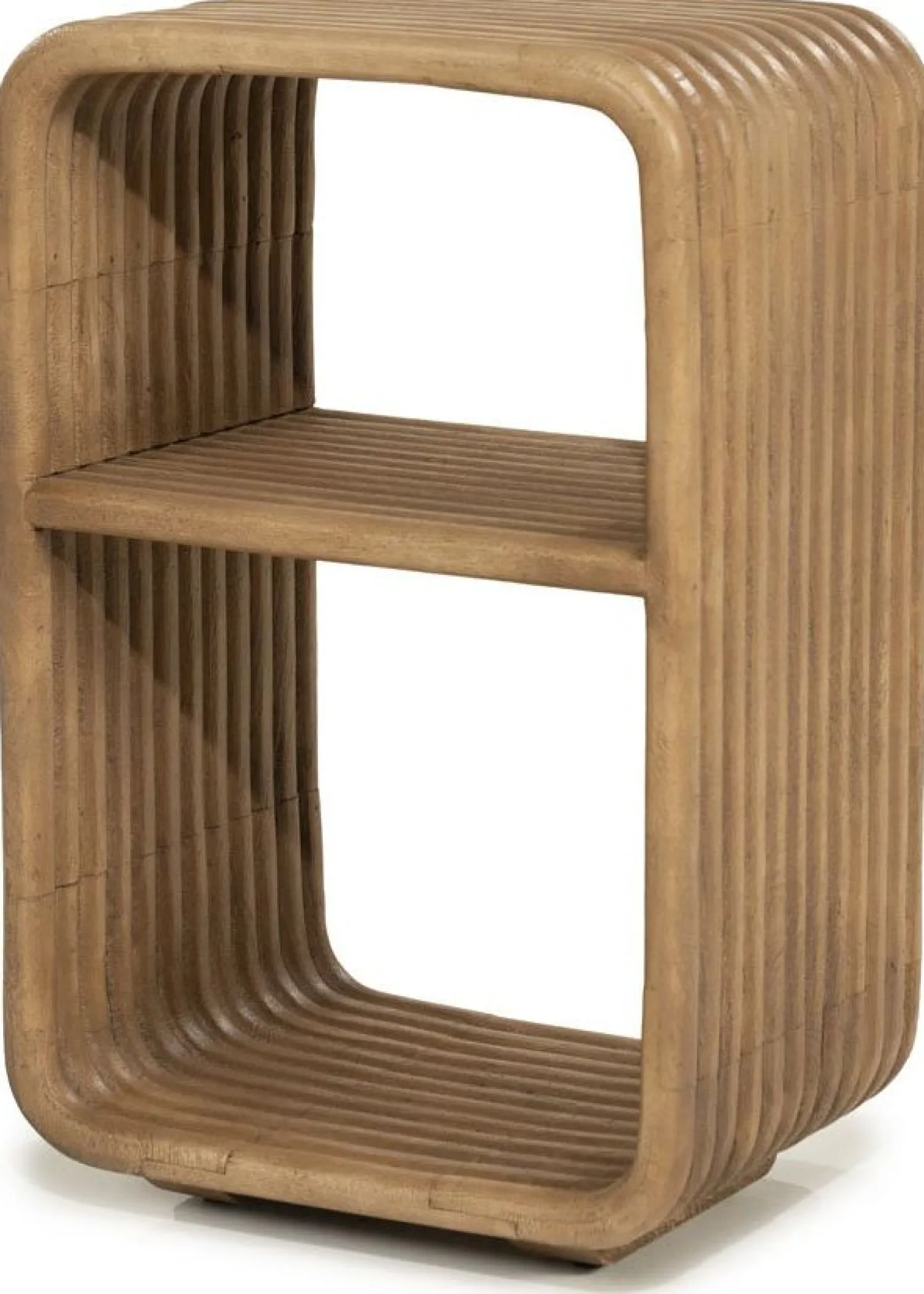 Houten Bijzettafels-By Boo Rigato Bijzettafel Naturel
