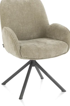 Eetkamerstoelen Met Armleuning-Henders en Hazel Riley Eetkamerstoel Olijf
