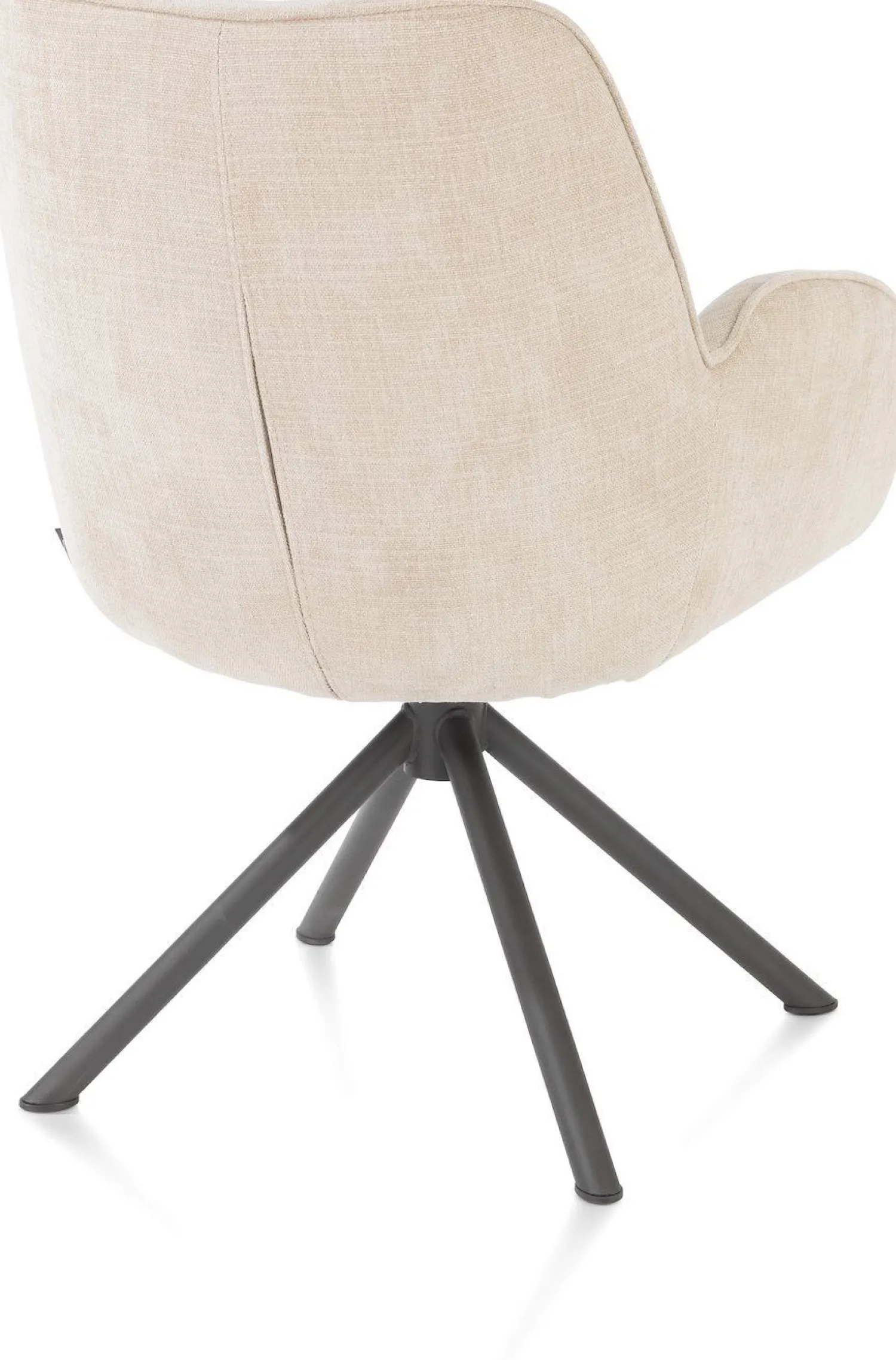 Eetkamerstoelen Met Armleuning-Henders en Hazel Riley Eetkamerstoel Creme