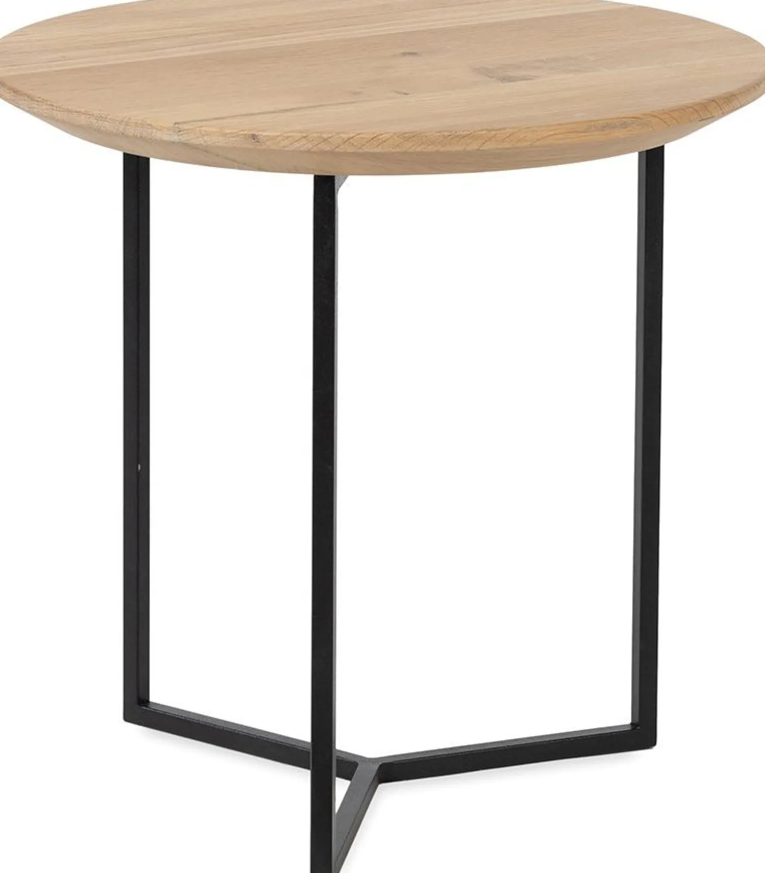 Houten Bijzettafels|Ronde Bijzettafels-Eijerkamp Collectie Rio Bijzettafel Natural Oil