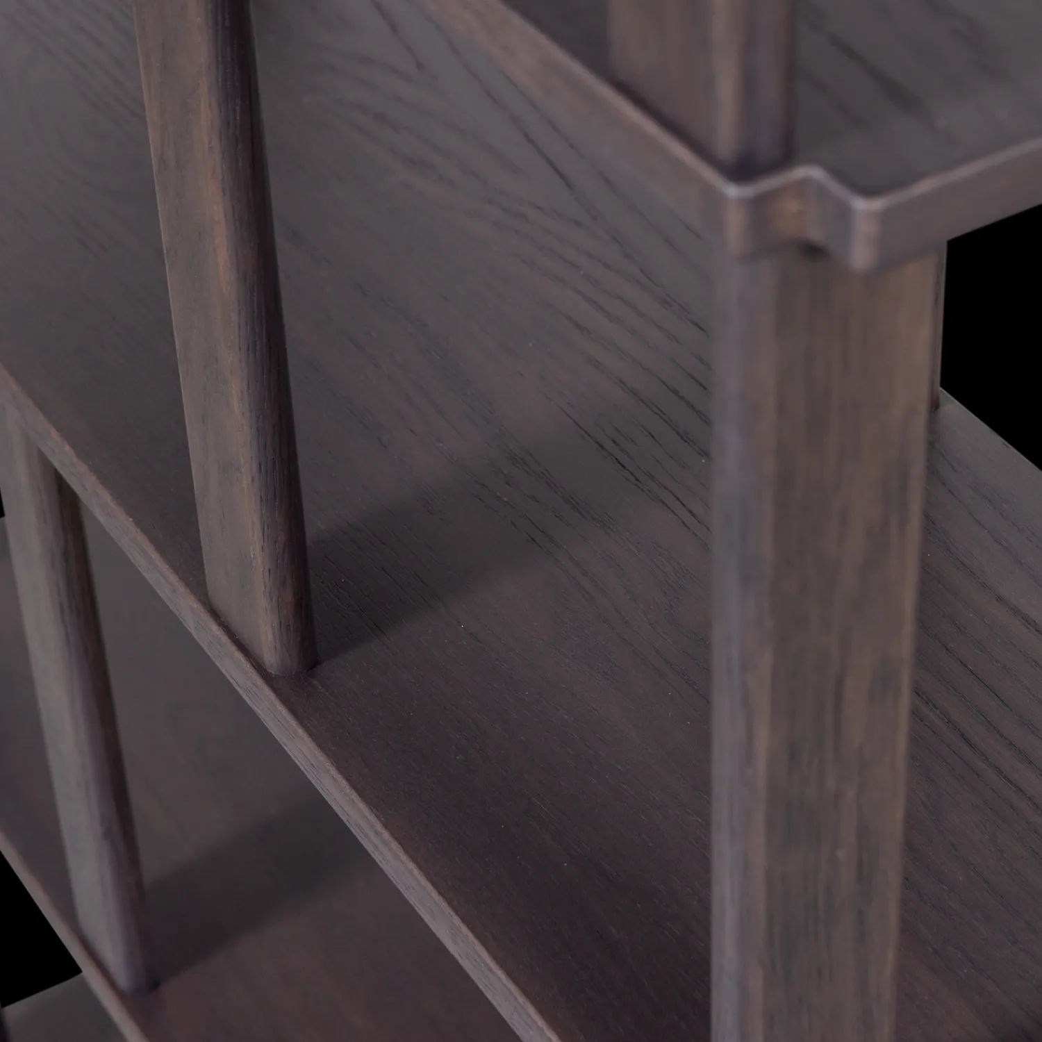 Boekenkasten-WOOOD Riss Boekenkast Mystic Brown