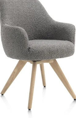 Eetkamerstoelen Met Armleuning-Henders en Hazel Rocco Armstoel Lever