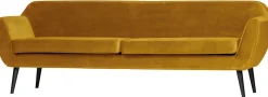 Zitbanken-WOOOD Rocco 4-Zitsbank Ochre