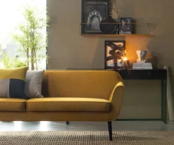 Zitbanken-WOOOD Rocco 4-Zitsbank Ochre