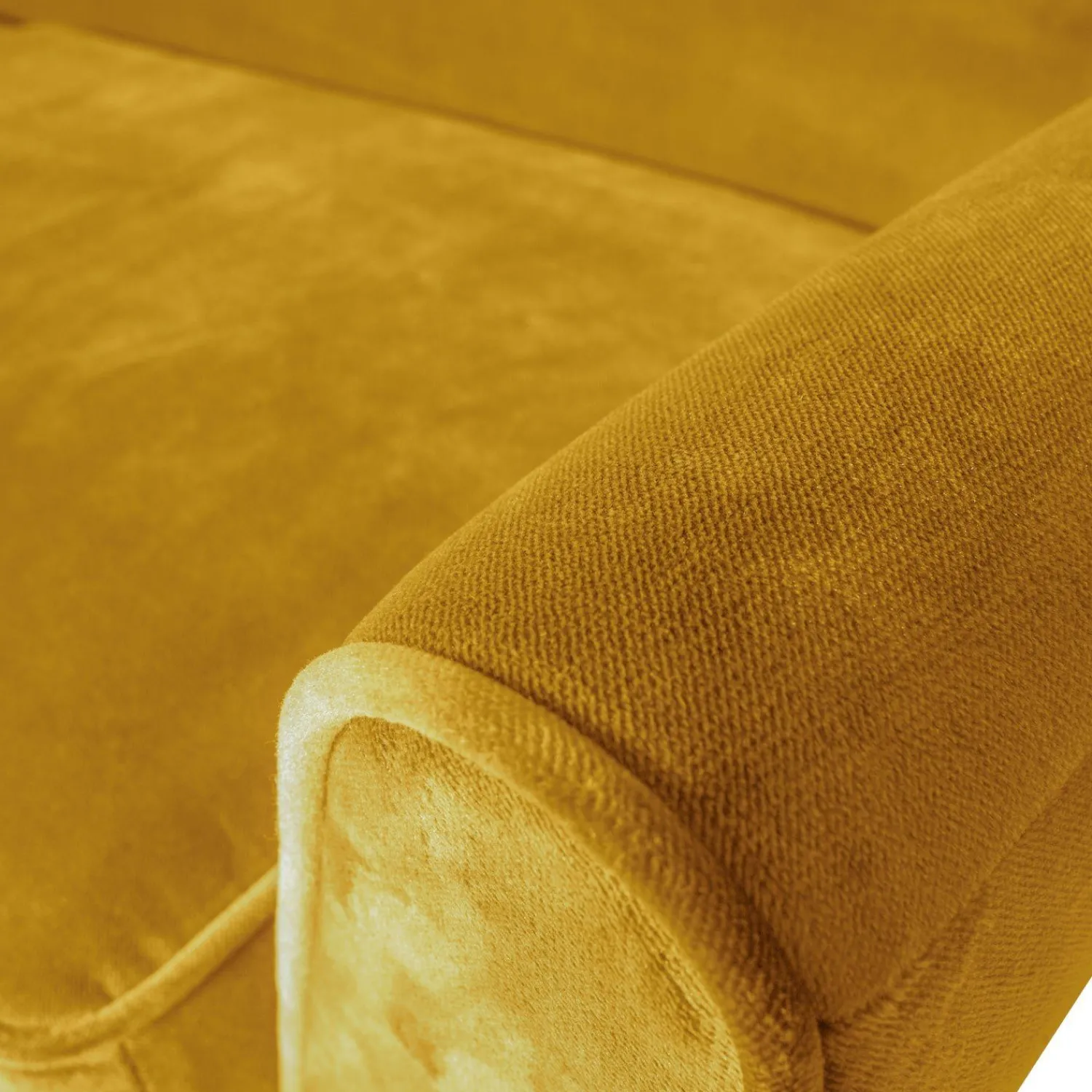 Zitbanken-WOOOD Rocco 4-Zitsbank Ochre