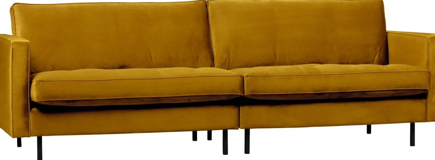 Zitbanken-WOOOD Rodeo Classic 3-Zitsbank oker
